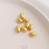 Retención de Color Fuerte Arena Dorada Cintura Delgada Cuentas Tubo Cuentas Barril Cuentas Guisante Luna Trébol de Cuatro Hojas Separadores de Cuentas Cuentas para Joyería Hecha a Mano DIY