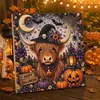 Pintura de Diamantes 5D de Halloween 5D Pegatina de Diamantes DIY Pintura de Perlas Pintura de Diamantes de Halloween 20x30cm Especial Transfronterizo