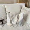 Bolsa de ombro casual grande capacidade, bolsa tote de axila, moda tendência 2026, de alta qualidade, com estampa de estrelas, para mulheres