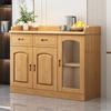 Aparador de Madera Maciza Sala de Estar Gabinete para Vino Gabinete de Té Multifuncional Cocina Gabinete de Té Doméstico Gabinete de Comida Armario Armario