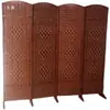Biombo de Paja Tejida de Bambú Ratán Pastoral para Entrada Vestidor Pantalla Plegable Simple de Moda para Sala de Estar Dormitorio Pantalla Plegable Simple