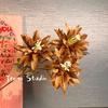 Flor Artificial 3 crisântemos de garra grande casamento decoração de casamento arranjo de flores para caminho fileira de chão beleza crisântemo decoração de hotel crisântemo de garra de caranguejo