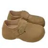 Zapatos de tacón de cuña versátiles de gamuza, estilo nuevo, corte profundo, hebilla de moda, zapatos estilo Birkenstock para mujer con aumento de altura interior, estilo retro, colección otoño 2026