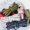 Cordones Kurokin de Poliéster Semircirculares Bicolor con Dientes Nb de 0.6 cm Adecuados para Zapatos Deportivos, Zapatos de Papá, Zapatos Casuales y Cordones