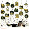 Transfronteiriça Novo Produto Tema Formatura Cerimônia Decorações Penduradas Espirais Temporada de Formatura Cerimônia Fundo para Fotos Decoração Espiral