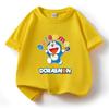 Camiseta informal de moda para niños, novedad de verano 2022, con estampado de dibujos animados, cuello redondo, manga corta, comercio exterior, venta al por mayor