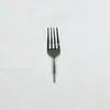 Acero Inoxidable 304 Cuchillo Redondo de Perlas, Tenedor, Cuchara Piezas de Ferretería, Inserciones de Mango de Madera, Componentes de Cerámica, Vajilla Occidental Semiacabada