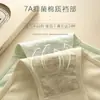 Pantaletas de algodón puro grado 7A estilo japonés para mujer, tiro medio, transpirables, con entrepierna antibacteriana, sensación de segunda piel, color liso, para niñas