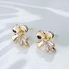 Acessórios para Brincos DIY Pino de Prata 925 Brincos Femininos Pendentes Pérolas Vazias Estilo Coreano Pérolas de Pérola Acessórios Artesanais Material de Acessórios