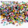 Miyuki Japón importado 3mm color sólido cuentas de porcelana cuentas de arroz hecho a mano diy cuentas sueltas pulsera aretes material accesorios