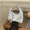 O popular saco pequeno super quente feminino 2024 nova borboleta decorativa mensageiro bolsa ombro axila portátil bolinho de massa bolsa