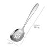 Acero Inoxidable 304 Platos para Cucharas Públicas Cuchara Colador Largo Espesado Hotel Cuchara Grande Cuchara para Arroz Cuchara para Sopa Hogar Comida Occidental