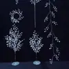 Arranjo de Vitrine Árvore de Natal Acrílico Rattan Guirlanda de Árvore de Natal Recortes Decoração de Casamento Arranjo de Casamento Adereços