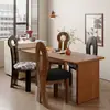 Mesa de Jantar e Cadeiras de Madeira Maciça, Cadeiras de Jantar Estilo Meio do Século, Cadeiras de Rattan, Cadeiras Shell Estilo Misto, Cadeiras Sereia, Cadeiras de Maquiagem, Cadeiras Estilo Meio do Século