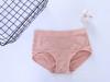 Ropa Interior Térmica Japonesa 3D de Panal para Mujer, Masaje de Alta Elasticidad Sin Costuras Entrepierna de Algodón Puro Cintura Media Control de Abdomen Calzoncillos Sin Costuras