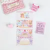 Etiquetas de Tarjetas Lindas de Dibujos Animados y Tarjetas de Respaldo, Empaque Estilo Coreano, Protección de Tarjetas, Accesorios, Horneado, Tarjetas de Empaque para Regalos