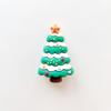2027 Nova Decoração de Natal Festa Decoração de Bolo Enfeites Feliz Natal Decoração Borracha Macia Inserts para Bolo