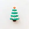 2027 Nova Decoração de Natal Festa Decoração de Bolo Enfeites Feliz Natal Decoração Borracha Macia Inserts para Bolo
