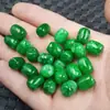 Cuentas sueltas de jade al por mayor Cuentas sueltas Camino Verde seco de jade Accesorios de cuentas tejidas para pulsera collar verde Yang Cuentas para cortina