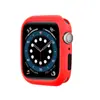 Para Apple Watch 7ª Geração Case Protetor de Botão TPU Cor Doce iWatch6se Capa Macia 345 Borda Anti-queda