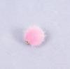 Pendientes colgantes de pelo de visón de imitación, joyería para las orejas, accesorios para el cabello hechos a mano, pinza para el cabello, material con cuentas, accesorios para bolsos