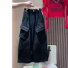 Conjunto de Dos Piezas para Niña de Primavera y Otoño con Mangas Largas y Pantalones de Grulla 2025 Nuevo Hip-Hop Niña Pequeña Danza Callejera Jazz Moda Traje Genial
