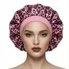 Gorro de Noche Satinado de Ala Ancha Alta Elasticidad Transfronterizo de Amazon para Mujer Gorro de Salón de Belleza Cuidado del Cabello Gorro Postparto Quimioterapia