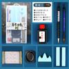 Estudio para principiantes, traje de cuatro tesoros, regalo creativo, suministros de caligrafía, caja de regalo, papel de tinta, piedra de tinta, estudio, traje en stock de fábrica