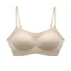Espalda Hermosa, Transpirable, Sin Marcas, Invisible, Popular Ropa Interior de Espalda Descubierta Grande, Sujetador Femenino, Tirantes Finos Se Pueden Cruzar