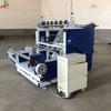 Máquina cortadora automática de tela soplada por fusión con descarga automática, rebobinadora cortadora de material ancho, cortadora de papel, esponja, papel de aluminio