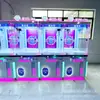 Fabricante de Diversões Rua dos Contos de Fadas Máquina de Garra Totalmente Transparente Pegador de Lanches Famoso na Internet Equipamento de Diversão de Grande Escala Planejamento Completo