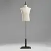 Accesorios de Maniquí para Ropa de Hombre Maniquí de Cuerpo Completo Femenino Colgador Estante de Exhibición para Ventana de Tienda de Ropa Maniquí de Cuerpo Humano Falso de Media Longitud