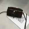 Bolsa Pequena de Camurça Retrô para Mulheres 2025 Nova Moda Bolsa Caixa Fosca Bolsa para Celular Textura Outono e Inverno Bolsa Transversal