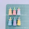 Botella de Bebé de Juguete Miniatura 3D al por Mayor para Tiendas de Conveniencia, Accesorios de Resina para Bricolaje, Decoraciones de Pegamento de Crema, Accesorios para el Cabello, Materiales para Pasadores, Pegatinas