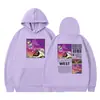 Sudadera con Capucha Estampada de Graduación para Hombre Rapper Kanye West Talla Europea Transfronteriza 2024 Fresca