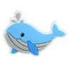 Serie Mundial de Peces Oceánicos Transfronterizos Dibujos Animados Peces Planos Goma Suave de PVC Pegatinas Caja de Almacenamiento Accesorios para el Cabello Joyería DIY Accesorios