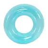 Flotador de gelatina transparente para exportación, flotador de natación de PVC engrosado, flotador de piscina para adultos, salvavidas inflable al por mayor