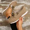 Zapatos deportivos casuales de suela gruesa transfronterizos, zapatos casuales para mujer de comercio exterior con cadenas metálicas, zapatos de vestir sencillos de talla grande nuevos para otoño 2026