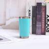 Taza de Coche Transfronteriza Simple de 20 oz Acero Inoxidable 304 Doble Capa Aislada al Vacío Recubierta en Spray Taza de Cerveza con Hielo Venta al por Mayor