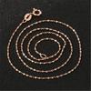 Colar feminino de ouro rosa edição coreana corrente de osso de cobra corrente de estrela venda direta de fábrica feminina
