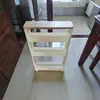 Armario de Almacenamiento con Espacio de 10 cm, Gabinete Estrecho para Espacios Pequeños, Almacenamiento Lateral, Almacenamiento Lateral de Refrigerador, Estante de Almacenamiento para Baño y Cocina