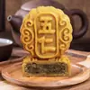 Pasteles de Luna Estilo Cantonés, Piel de Montaña de Durazno con Crema Pastelera, Regalos para Empleados, Pasteles del Festival de Medio Otoño, Fabricantes al por Mayor, Dos Colores al por Mayor