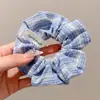 Scrunchies Súper Elegantes para Mujer 2025 Nuevo Otoño e Invierno Estilo Perezoso de Lujo Versión Coreana Scrunchies Ligas para el Cabello