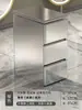 Gabinete de Herramientas para Barbería, Carrito de Herramientas para Salón de Peluquería, Gabinete, Carrito para Cortar el Cabello, Gabinete de Trabajo de Acero Inoxidable para Salón de Peluquería, Mostrador de Almacenamiento