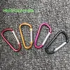 Mosquetón de Escalada, Clip para Botella de Agua, Forma de Calabaza con Anilla y Hebilla, Mosquetón de Escalada de Aleación de Aluminio para Exteriores, Tamaño 6