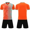 Uniforme de Futebol de Manga Curta para Competição de Equipe Escolar Jersey para Team Building de Empresa Casual Transpirável para Treinamento Esportivo