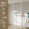 Arara de roupas de cima para baixo combinação de quarto guarda-roupa simples armazenamento doméstico varal aberto de piso vestiário
