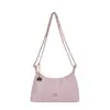 Bolso de cadena con patrón de rombos para mujer, nuevo modelo de moda de verano 2026, bolso de hombro y bandolera de lujo ligero de alta gama, para el día a día