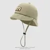 Sombrero de Pescador para Bebé, Reversible, Elegante Diseño de Letra m, Sombrero para el Sol para Niños y Niñas, Bebés y Niños Pequeños, Estilo Delgado para Primavera y Otoño, Moderno para Niños Pequeños