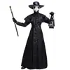 Fantasia Popular de Halloween para Adultos Estilo Medieval Steampunk Doutor da Peste Europeu e Americano Fantasia de Corvo Dropshipping